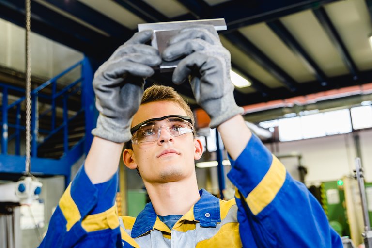 In der Ausbildungswerkstatt